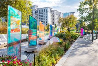 Art News: Color, Light, Sound in Woodruff Park; Atlanta Artists to Exhibit in Venice