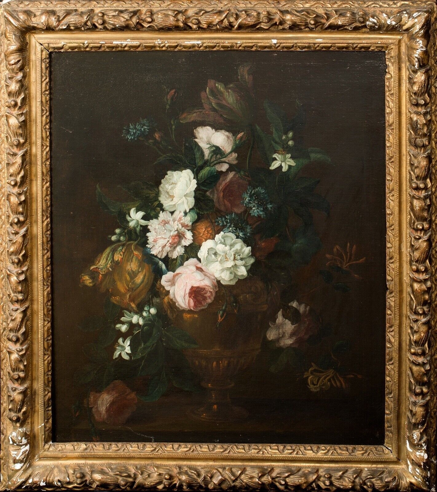 STILL LIFE OF FLOWERS IN AN URN