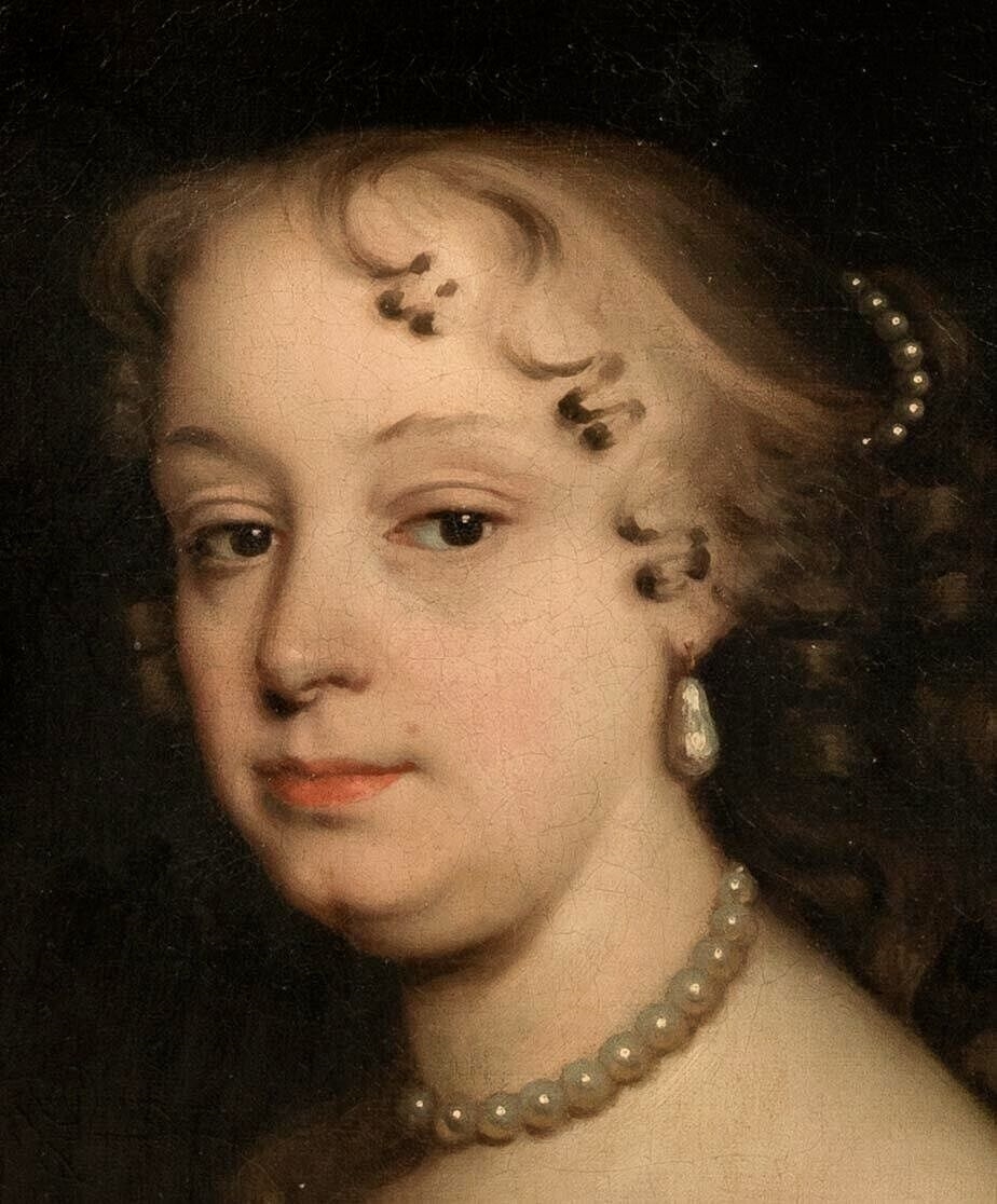 Jacob Huysmans | PORTRAIT OF MARY WITHER (17th Century) | MutualArt