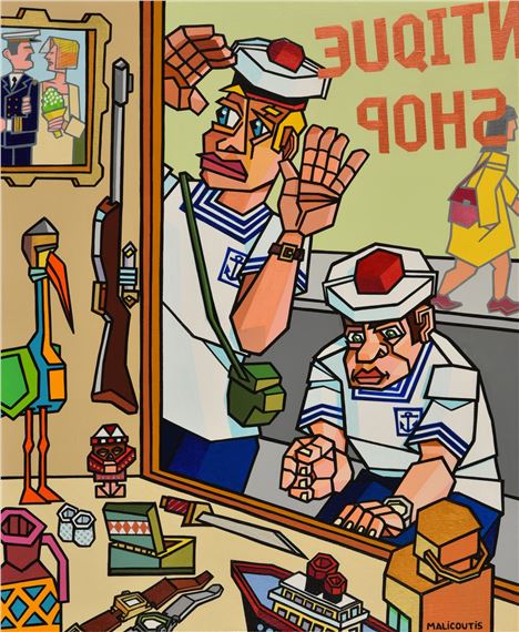 L'escale by Manoussos Malicoutis