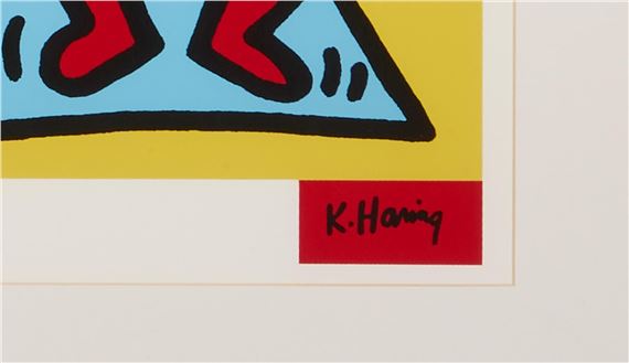 Keith Haring | Playboy | Keith Haring Dancers Serigraph (1986