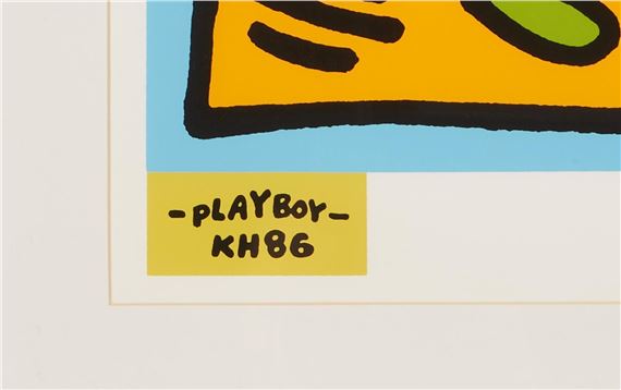 Keith Haring | Playboy | Keith Haring Dancers Serigraph (1986