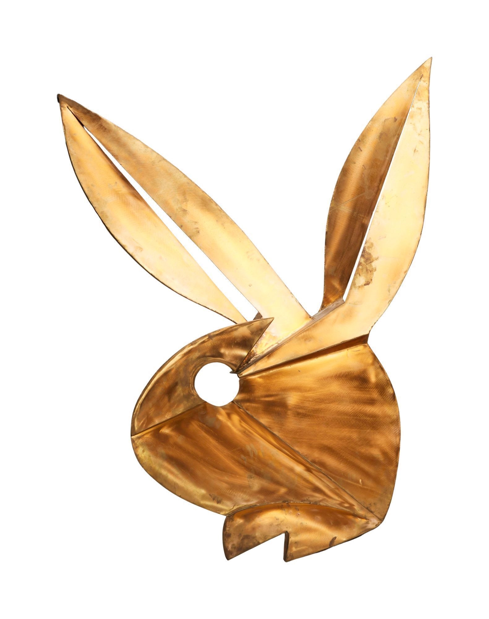 Richard Howard Hunt | Playboy | Richard Hunt Rabbit Head Logo Sculpture ...