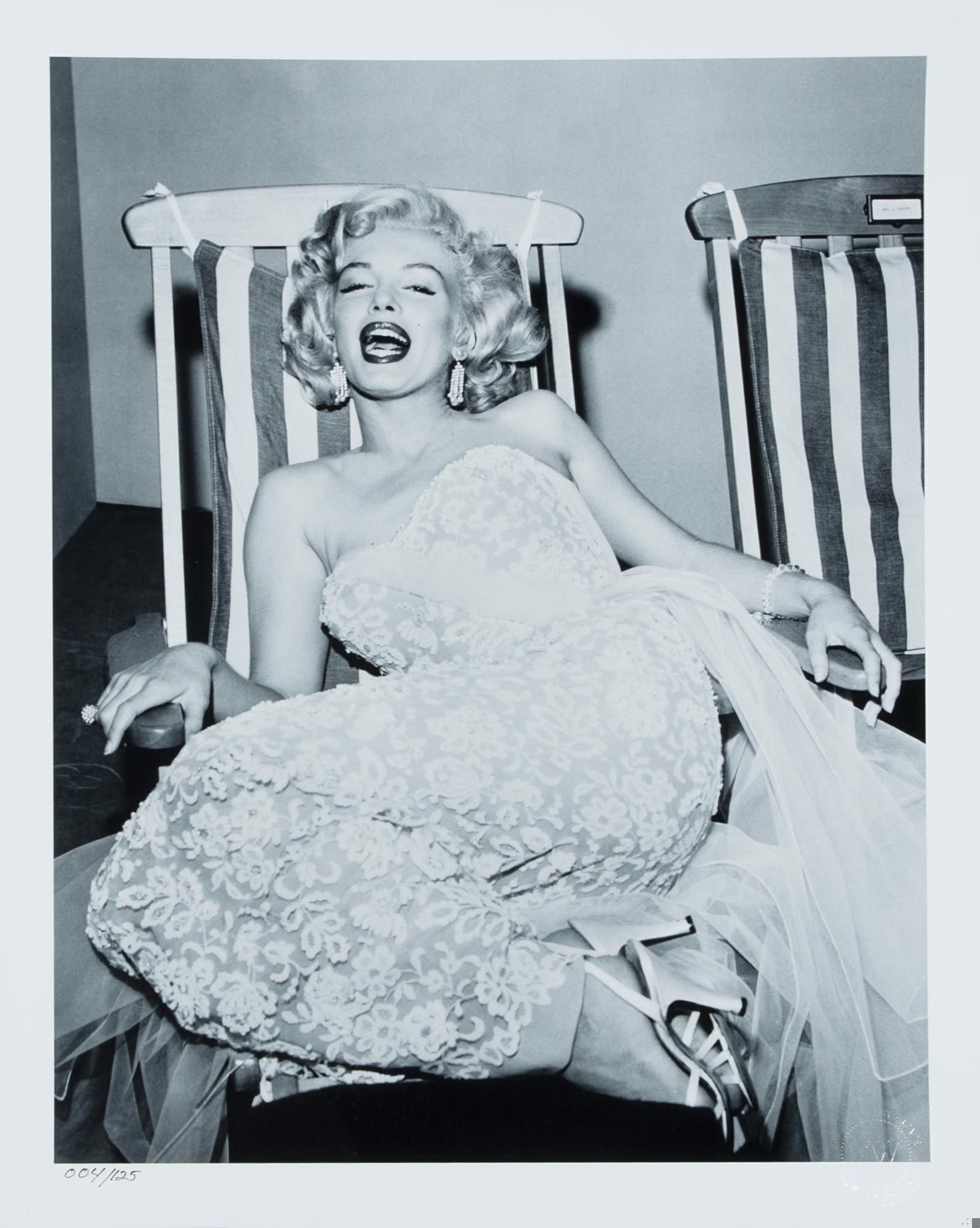 Marilyn Monroe | Frank Worth Oversized Floral Dress Print - Frank Worth