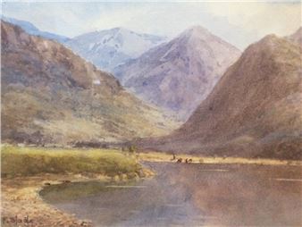highland landscape - F. Slade