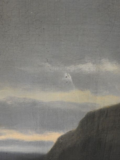 Artwork by Alexandre-Marie Guillemin, Brittany - The funeral procession, Made of oil on canvas