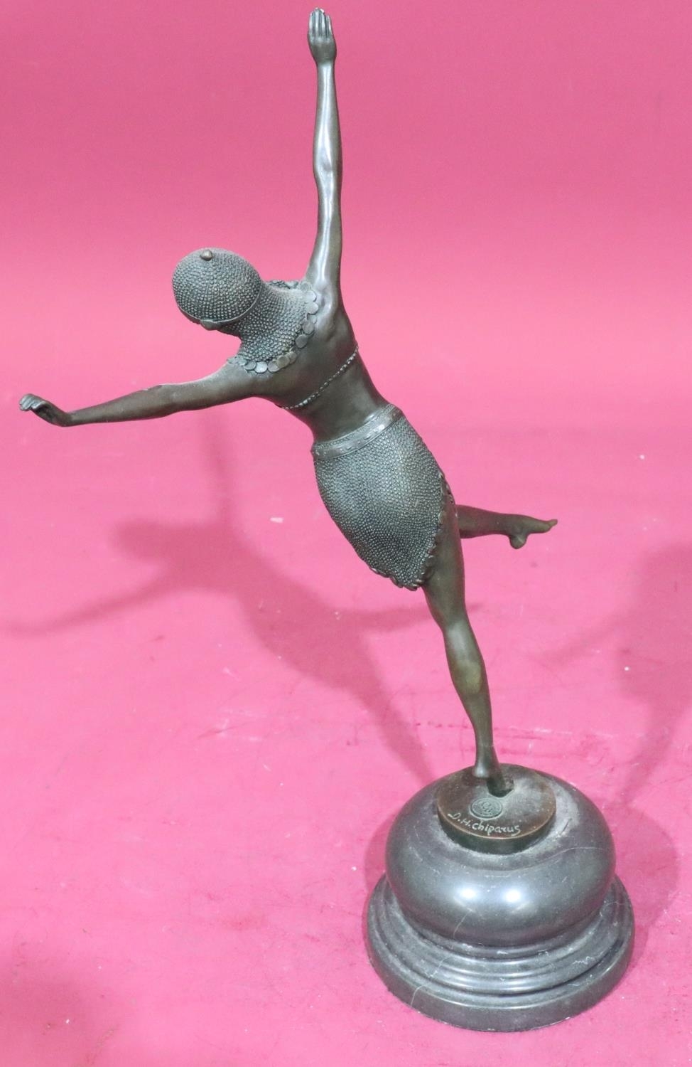 Demétre H. Chiparus | After Demetre Chiparus figure Art Deco female ...