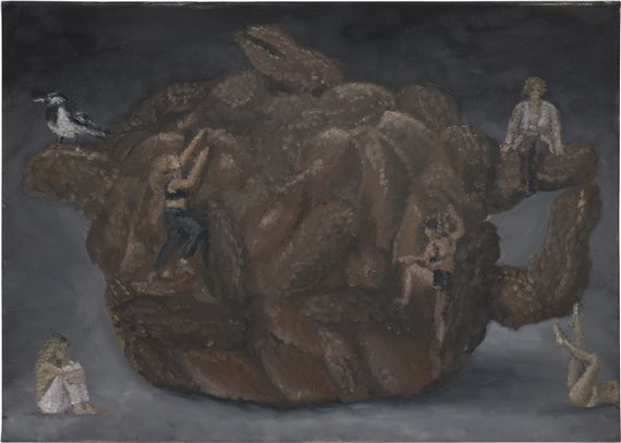 The hen night by Issy Wood, Painted in 2019