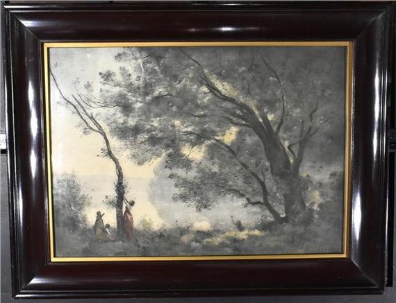 Jean Baptiste Camille Corot | CAMILLE CAROT, 'SOUVENIR DE