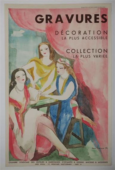 Marie Laurencin | LAURENCIN Marie (1883-1956) La princesse