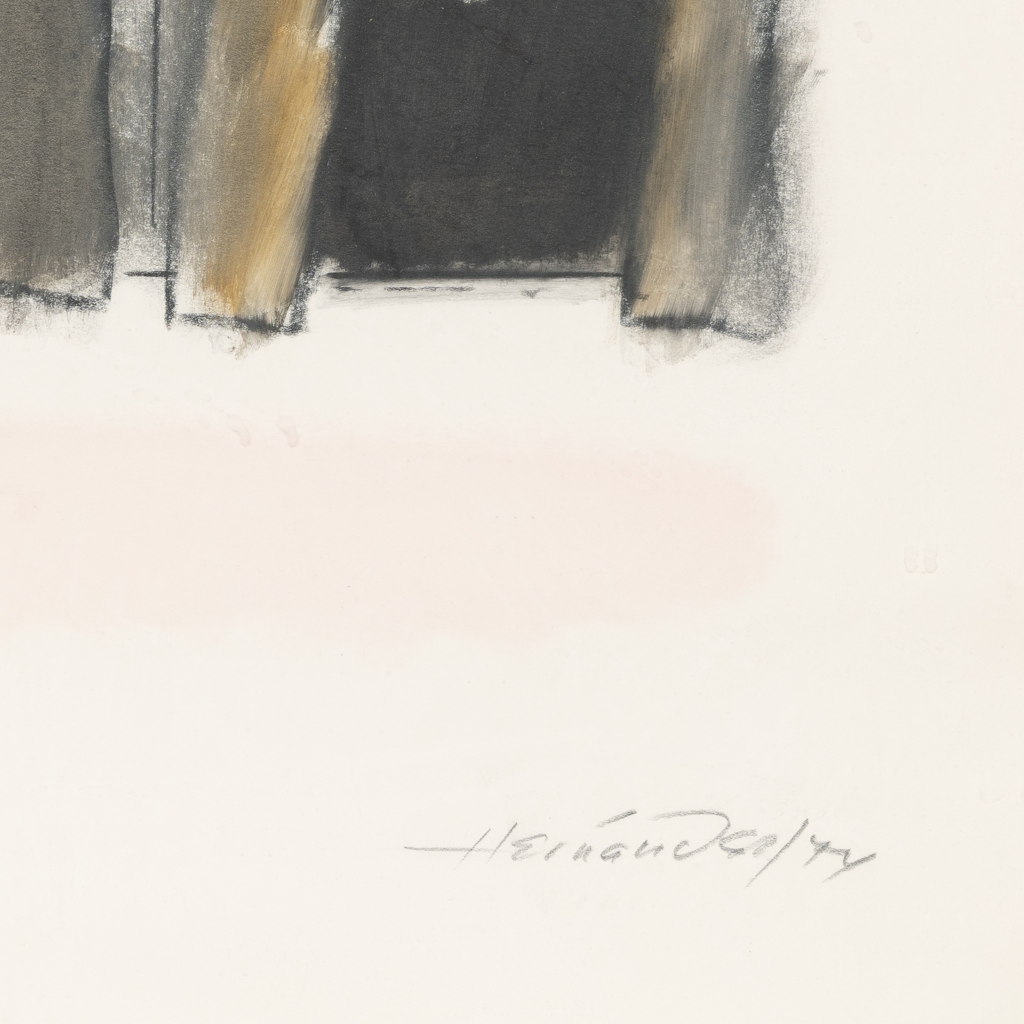 Artwork by Manuel Hernández Viveros, Untitled, Made of Pastel on paper