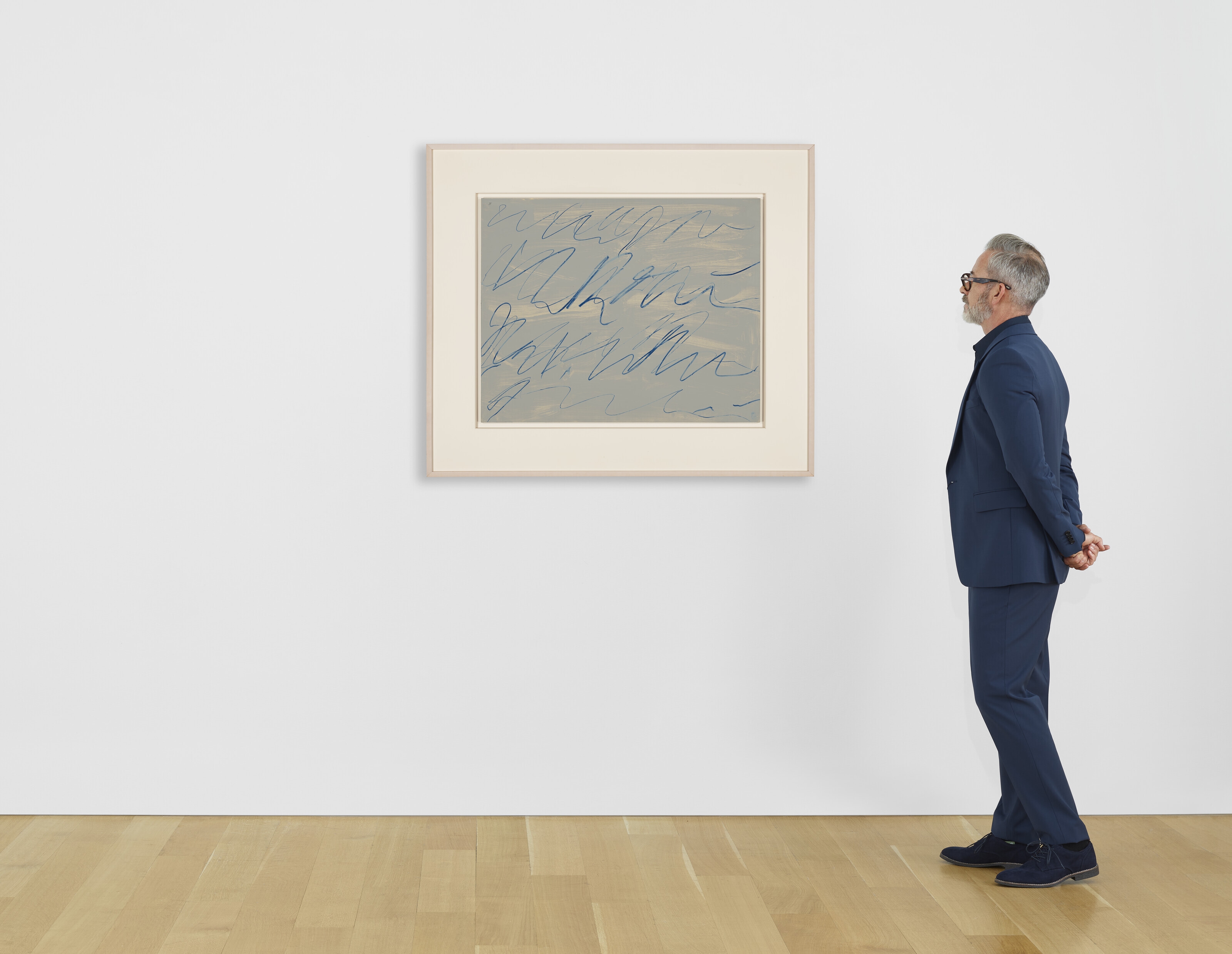 Cy Twombly | Untitled (Roman Note (1970) | MutualArt