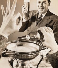 Ballantine Beer Ad - Grancel Fitz