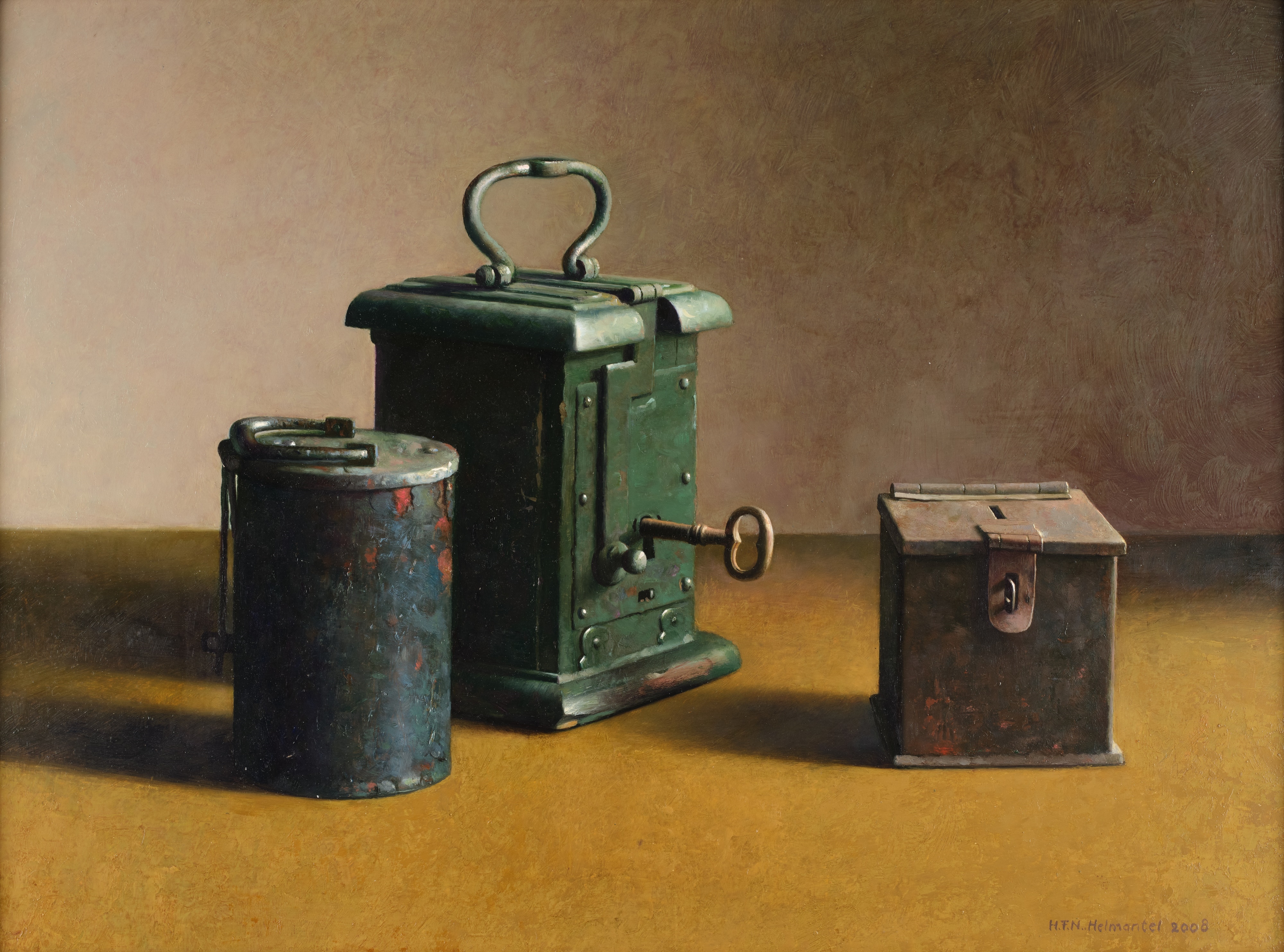 Still life with canisters - Henk Helmantel