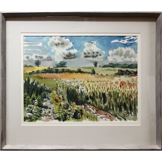 Frederick Hagan | WAUPOOS FIELDS AND AUGUST SKY, NEAR PICTON, PRINCE ...