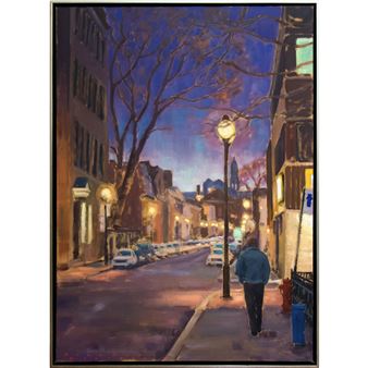 VIEIL ARBRE AU CREPUSCULE (OLD TREE AT DUSK - Richard Montpetit