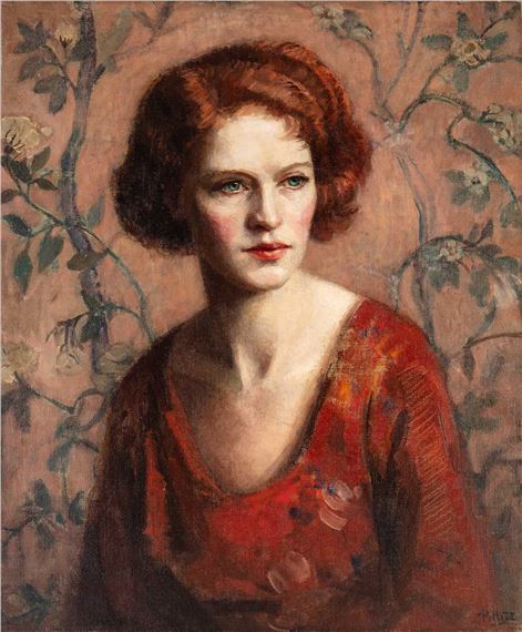 PORTRAIT OF PADDY GOODMAN VINE by Hedwig Esther Pilitz, 1927-1929