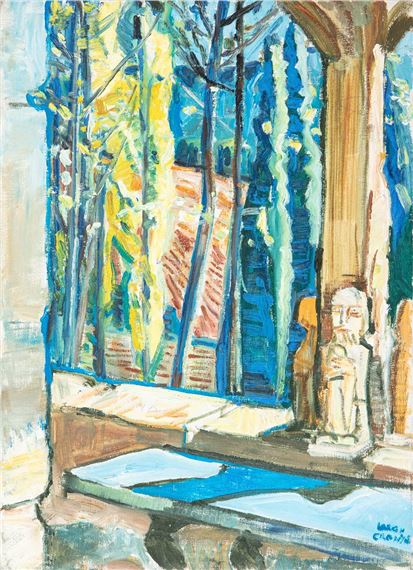 THE STUDIO TERRACE, QUERCY by Hugh Cronyn