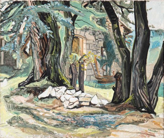 THE COTTAGE AMONG TREES, QUERCY by Hugh Cronyn