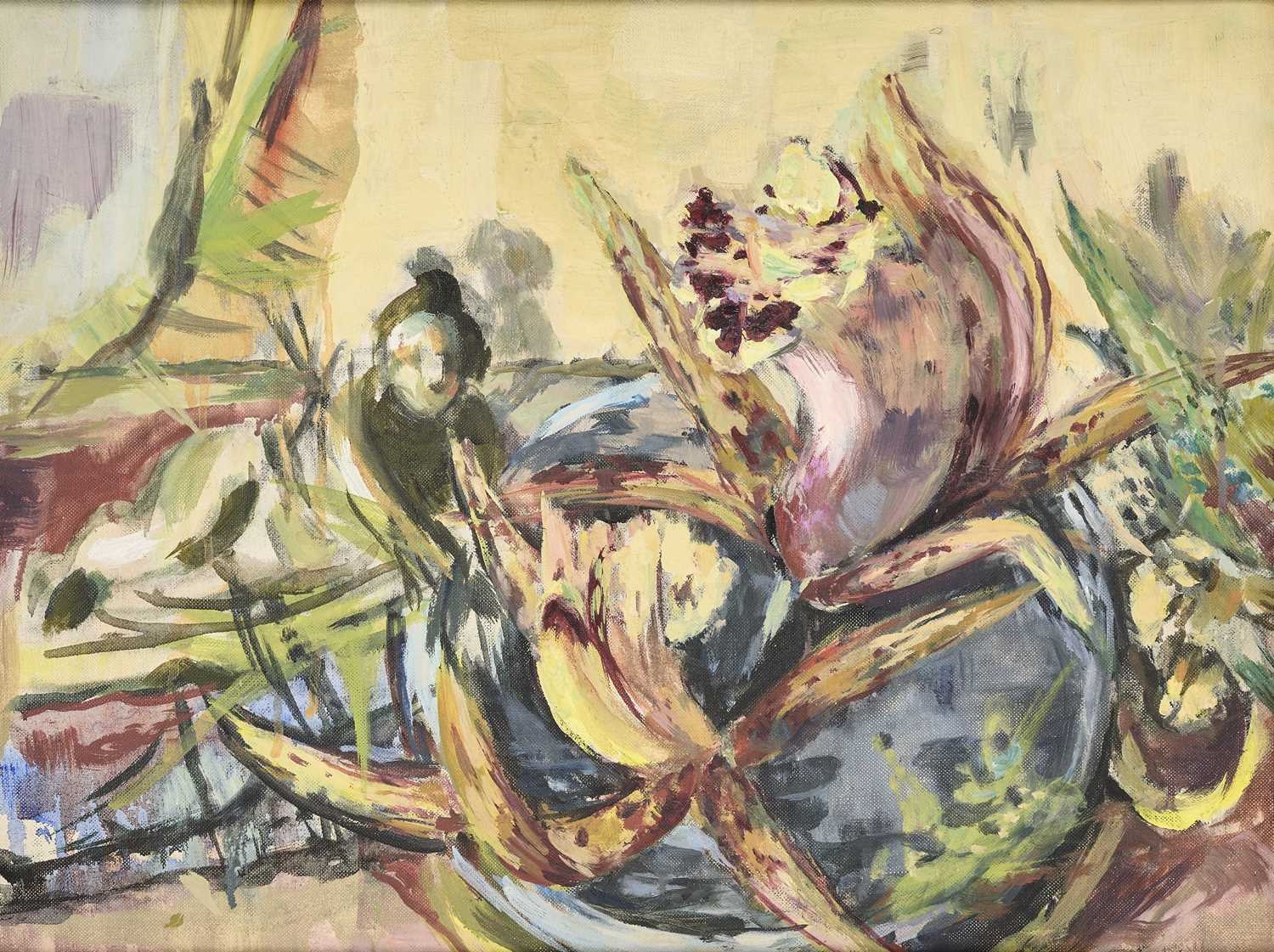 ORCHID AND FIGURE by Marie-Louise von Motesiczky, Painted in 1953