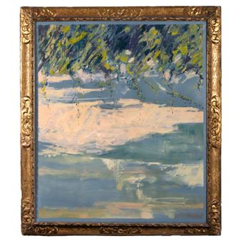 MIGUEL ÁNGEL MOSET (Cuenca 1953-2020) Reflejos" - Miguel Ángel Moset Aparicio