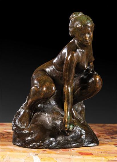 Jeu de boules player Model created around - Félix Soules