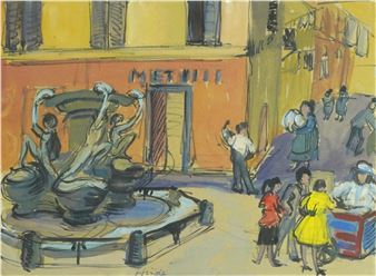 The Square of the Tortoises Rome - Elizabeth Hind