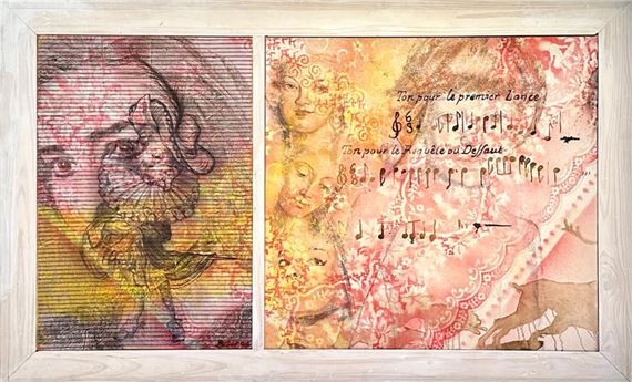 Annette Bezor | Conversation Amongst Characters, c1990s (Circa 1990s ...