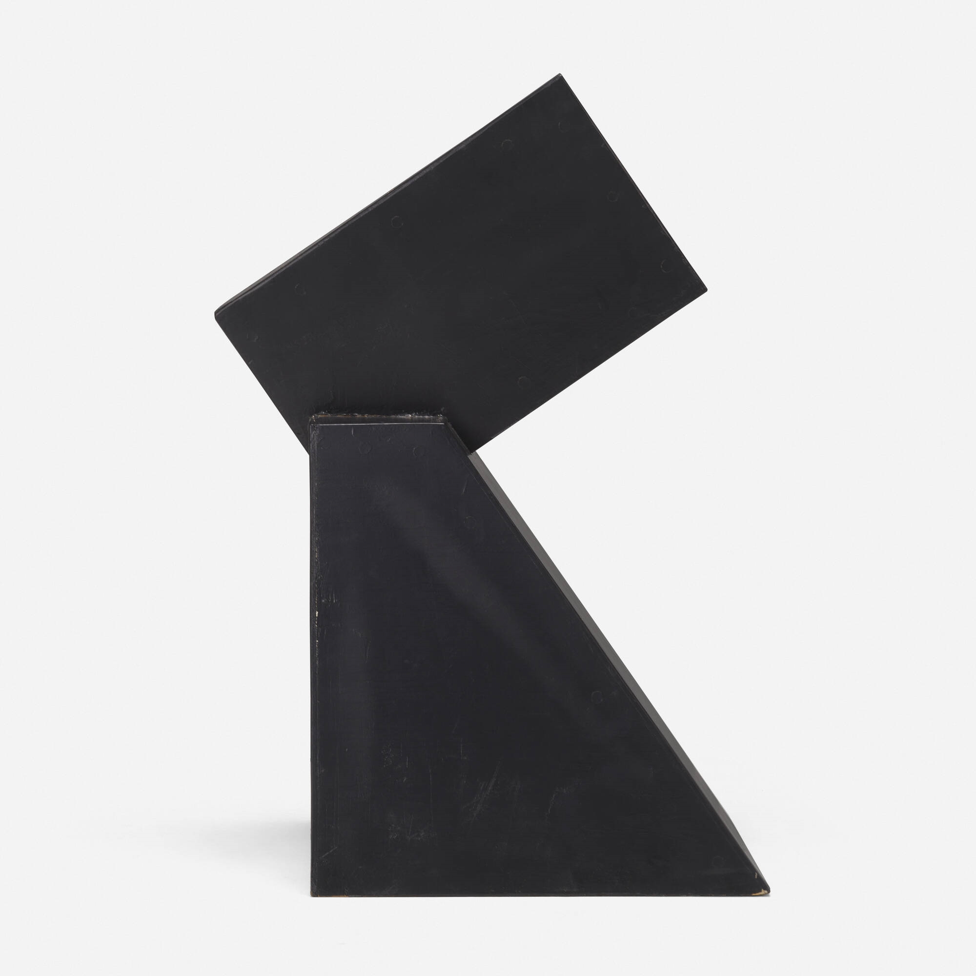 Artwork by Ronald Bladen, Prototype for Coltrane, Made of painted plywood