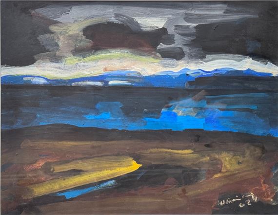 "Abstrakte Landschaft" by Hans Breinlinger, 1926