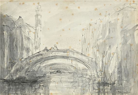 Vue de Venise by Félix Ziem