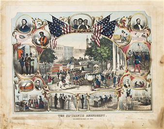 The Fifteenth Amendment, Celebrated May 19th 1870 - James Carter Beard
