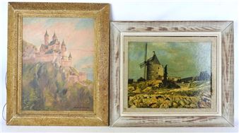 Vue du château - Herrmann Moser