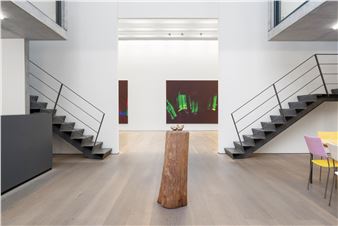 Herbert Brandl: Felis Borealis - Galerie Bärbel Grässlin