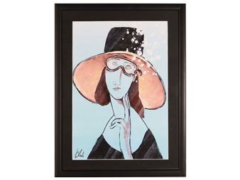 Jeanne Hebuterne con cappello - Blub