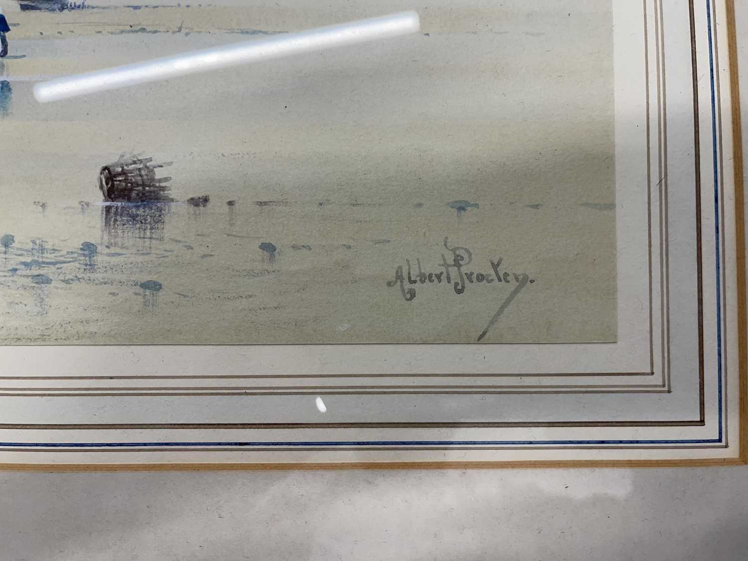 Artwork by Albert Procter, Beached Vessel, Made of Watercolour