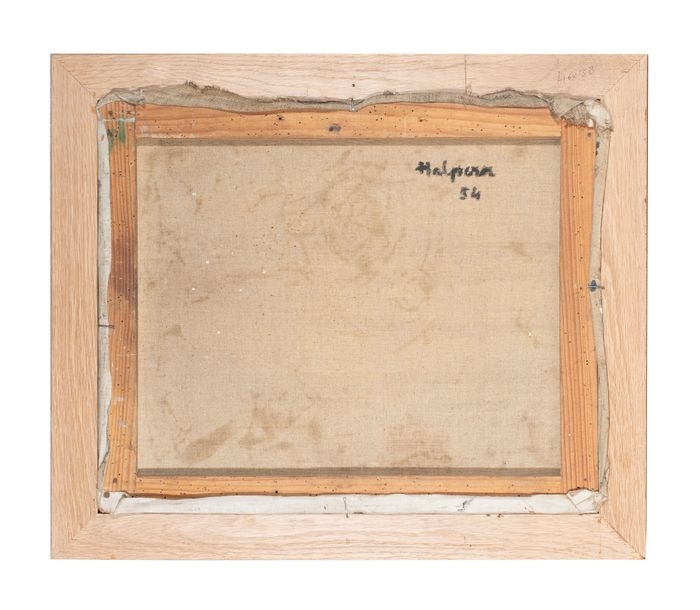 Artwork by Stacha Halpern, Abstract composition, Made of Oil on canvas