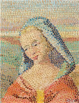 The Byzantine Madonna - Ginette de Malet Roquefort