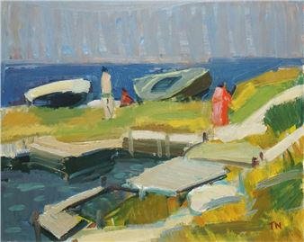 NILSSON Tage, 1926-1997, Sibbarp, 1952, oil... - Lot 382 - Rossini - Tage Nilsson