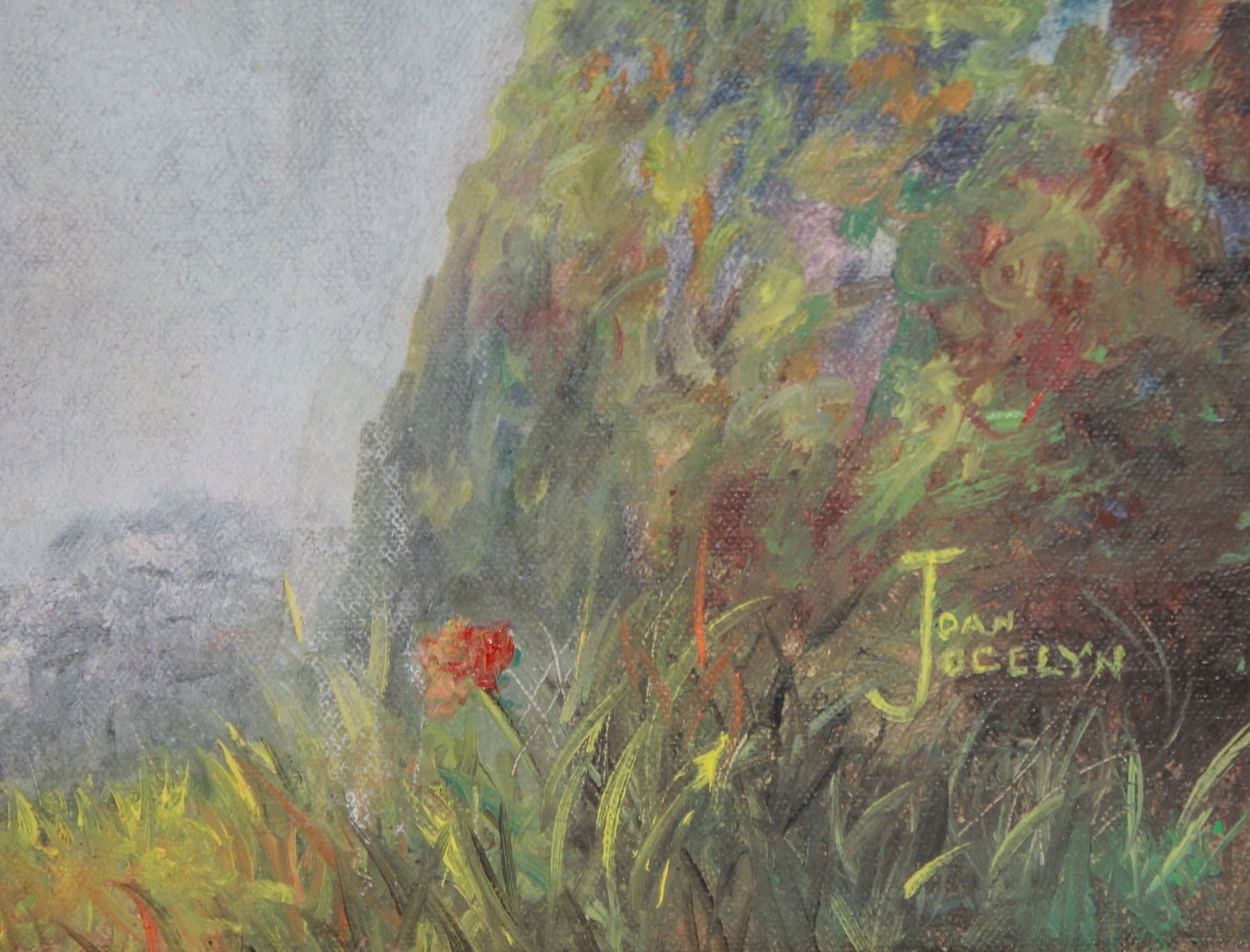 Artwork by Joan Jocelyn, WATERFALL, Made of oil on canvas