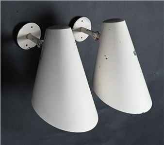 2) GRAAE & HELGER LOUIS POULSEN ALUX SCONCES - Henning Helger