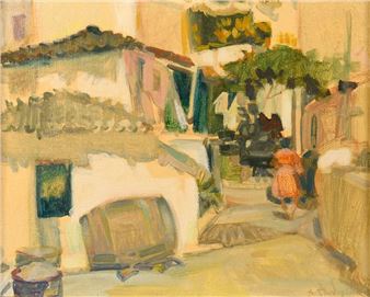 THEODORIDIS Antonis, 1915-2002 Alley with... - Lot 415 - Rossini - Antonis Theodoridis
