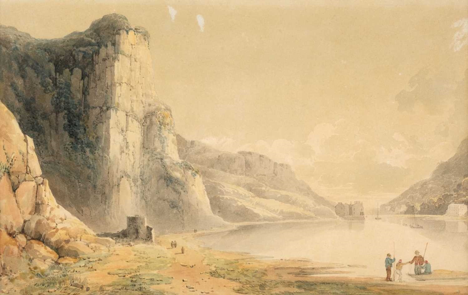 Francis Danby | St Vincent's Rocks with the Lime Kiln and the Hotwells ...