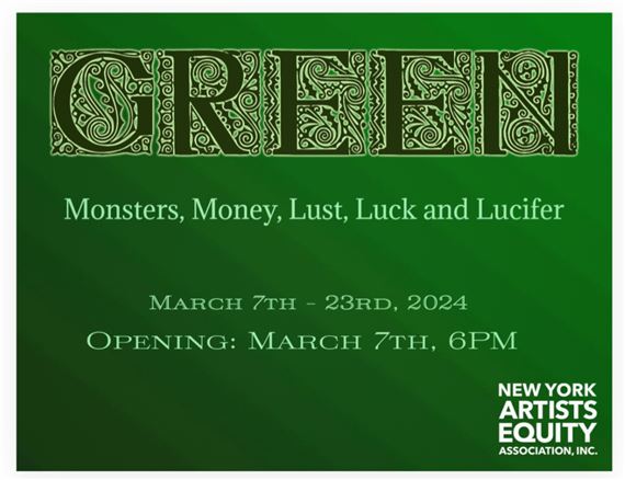 Green: Monsters, Money, Lust, Luck and Lucifer - Equity Gallery