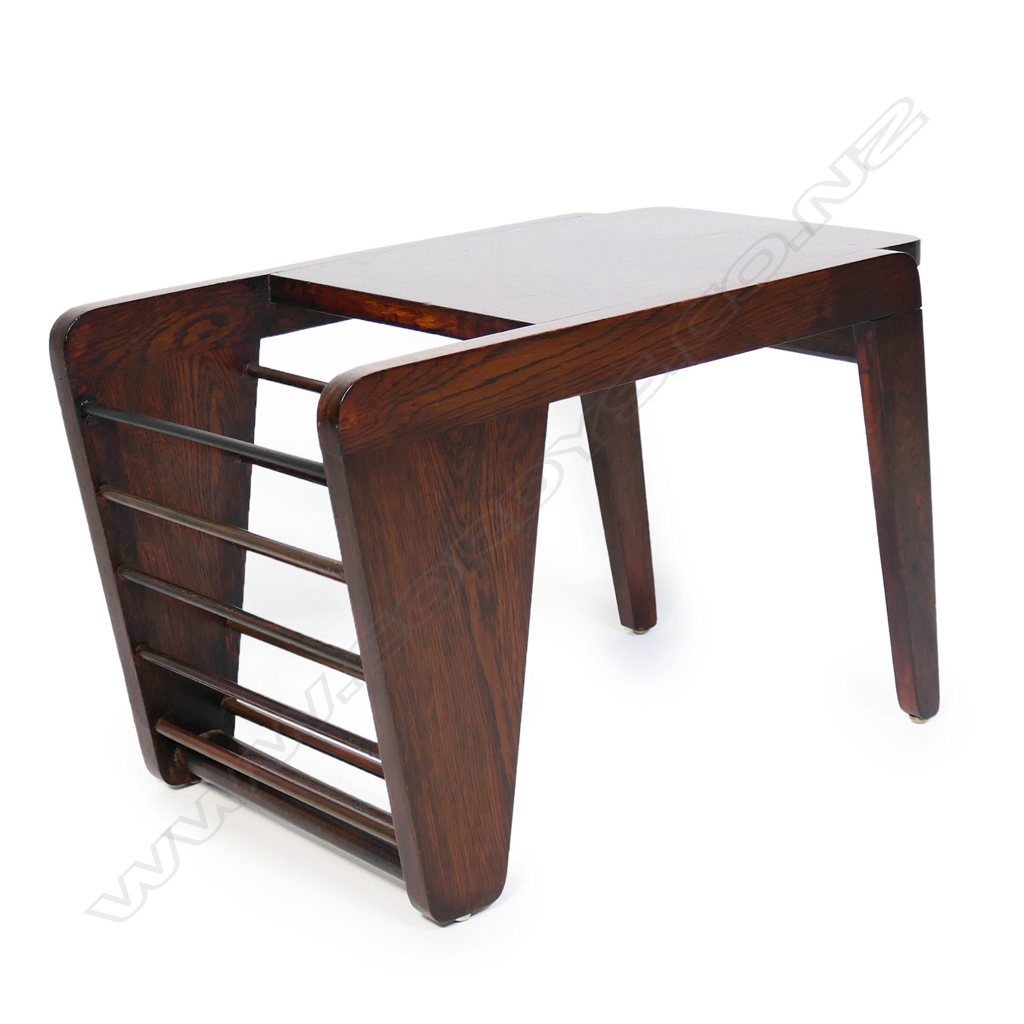 Ernst Plischke | A rare Ernst Plischke attributed oak coffee table ...