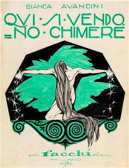 Chimeras are sold here , 1921 - Ubaldo Cosimo Veneziani