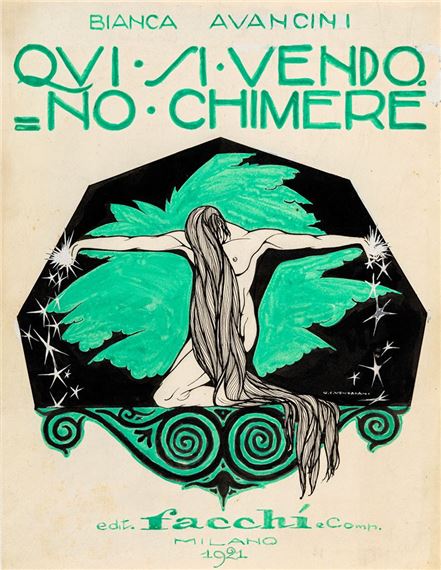 Chimeras are sold here , 1921 by Ubaldo Cosimo Veneziani, 1921