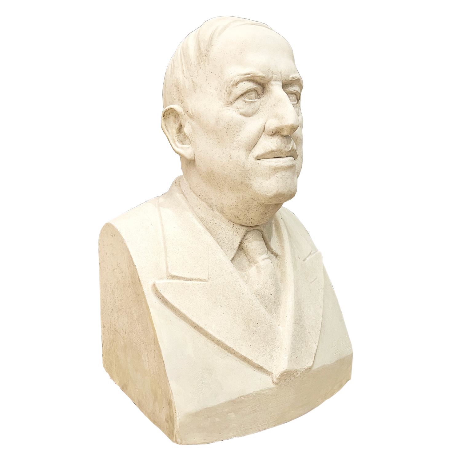 Edmundo Prati | Busto de Luis Alberto de Herrera (1951) | MutualArt