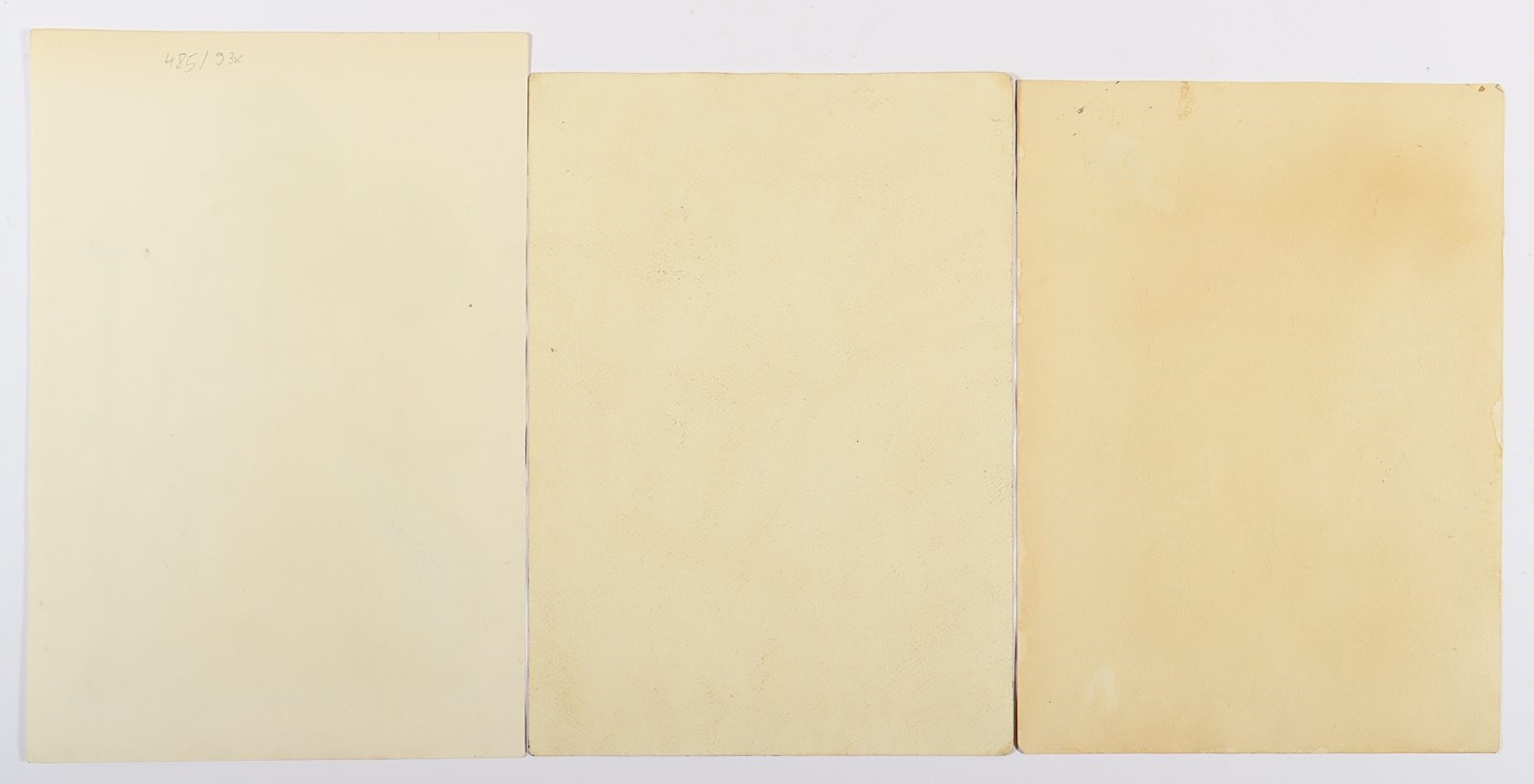 Artwork by Ilya Liebermann, "Drei abstrakte Turmkonstruktion, Made of mixed media on paper