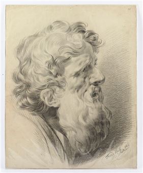 &quot;Bildnis eines bärtigen Mannes&quot; - Friedrich Wolf